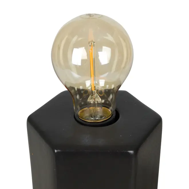 LUMINÁRIA DE MESA MODERN-HEX - PRETO - Foto 3