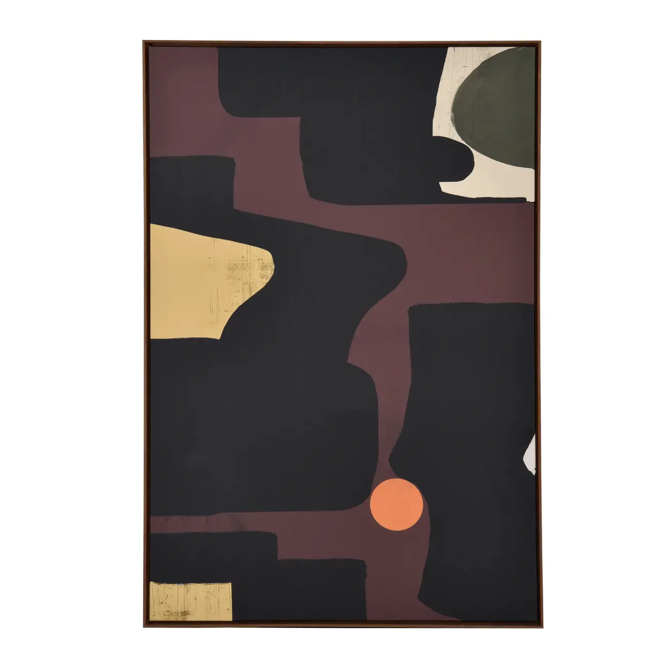 QUADRO 82 CM X 1,21 M ECOAR I - NOZES/MULTICOR - Foto 1