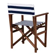 CADEIRA LEME COM ASS/ENCOSTO BLUESTRIPE - TAMARINDO/AZUL - Foto 4