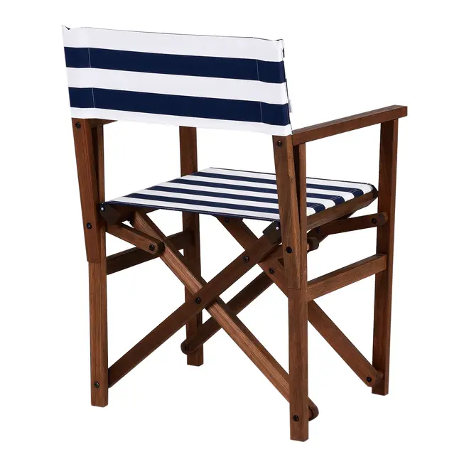 CADEIRA LEME COM ASS/ENCOSTO BLUESTRIPE - TAMARINDO/AZUL - Foto 4