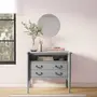 REGENCE CÔMODA 2 GAVETAS 90 CM X 50 CM - CINZA PROVENCE - Foto 3