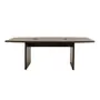 GRAY BORNEO - MESA REUNIÃO 2,10 M X 1,10 M COM CAIXA PARA CONECTIVIDADE BOSS