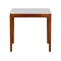 NOZES/BRANCO - MESA 80 CM X 80 CM NOAH