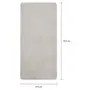 TAPETE 47 CM X 90 CM MELODY - CREAM - Foto 3