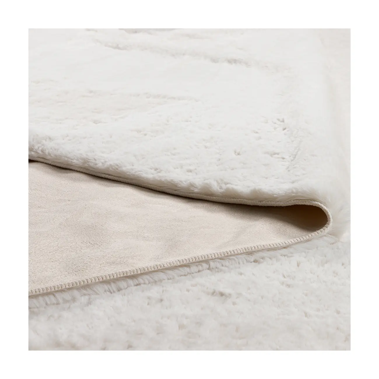 TAPETE 1,40 M X 2 M MELODY - CREAM - Foto 3