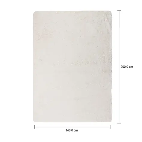 Imagem com medidas do produto TAPETE 1,40 M X 2 M MELODY