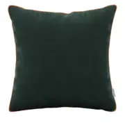 CAPA PARA ALMOFADA 45 CM X 45 CM VELÚ - MALAQUITA/COBRE - Foto 1