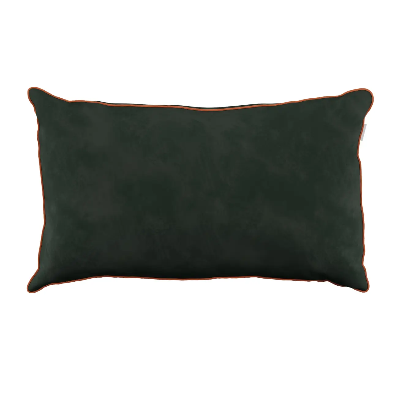 CAPA PARA ALMOFADA 50 CM X 30 CM VELÚ - MALAQUITA/COBRE - Foto 1