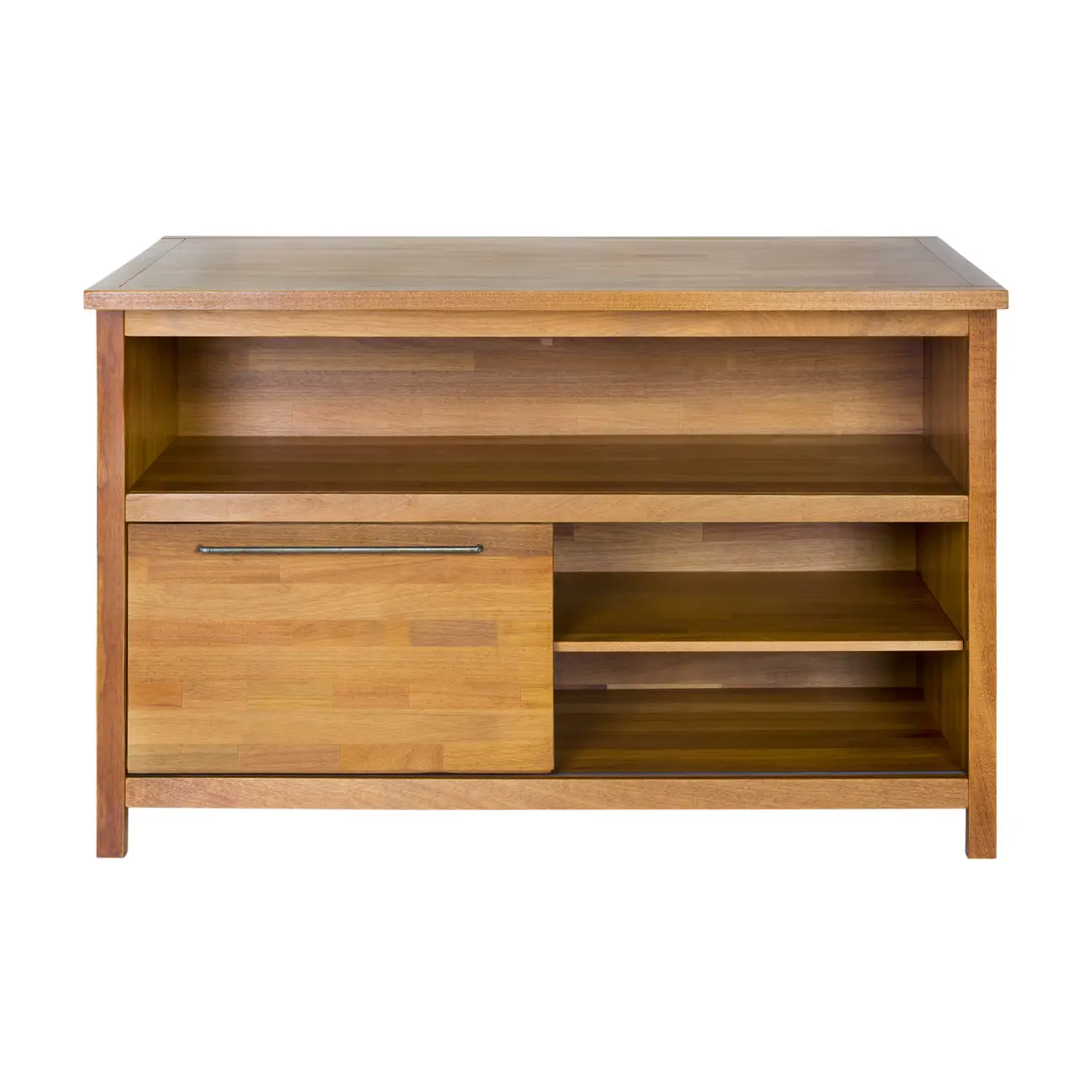 BALCÃO DE COZINHA COM 1 PORTA DE CORRER 1,35 M X 80 CM GOURMET - NOZES - Foto 3