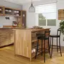 BALCÃO DE COZINHA COM 1 PORTA DE CORRER 1,35 M X 80 CM GOURMET - NOZES - Foto 8