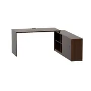 MESA COM BALCÃO 1 PORTA DE CORRER 1,80 M X 1,87 M BOSS - TABACO/TABACO - Foto 18
