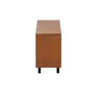PIO BUFFET 4 PORTAS 1,60 M X 45 CM - NOZES/PRETO - Foto 1