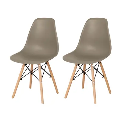 CONJUNTO COM 2 CADEIRAS EASY WOOD