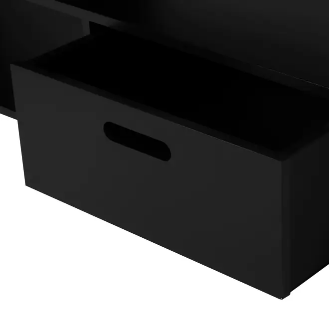 RACK 1 GAVETA 1,20 M X 38 CM INBOX - PRETO - Foto 4