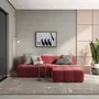 SOFÁ MODULAR 3 LUGARES SOFO - GARNET - Foto 6