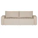 CINZA CLARO - SOFÁ-CAMA RETRÁTIL E RECLINÁVEL 3 LUGARES SNOOZE