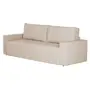 SOFÁ-CAMA RETRÁTIL E RECLINÁVEL 3 LUGARES SNOOZE - CINZA CLARO - Foto 2