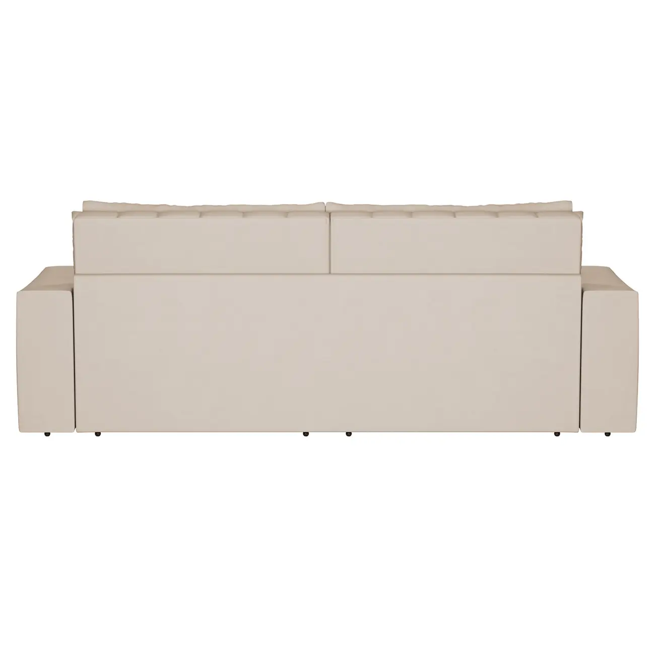 SOFÁ-CAMA RETRÁTIL E RECLINÁVEL 3 LUGARES SNOOZE - CINZA CLARO - Foto 4