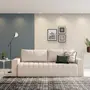 SOFÁ-CAMA RETRÁTIL E RECLINÁVEL 3 LUGARES SNOOZE - CINZA CLARO - Foto 6