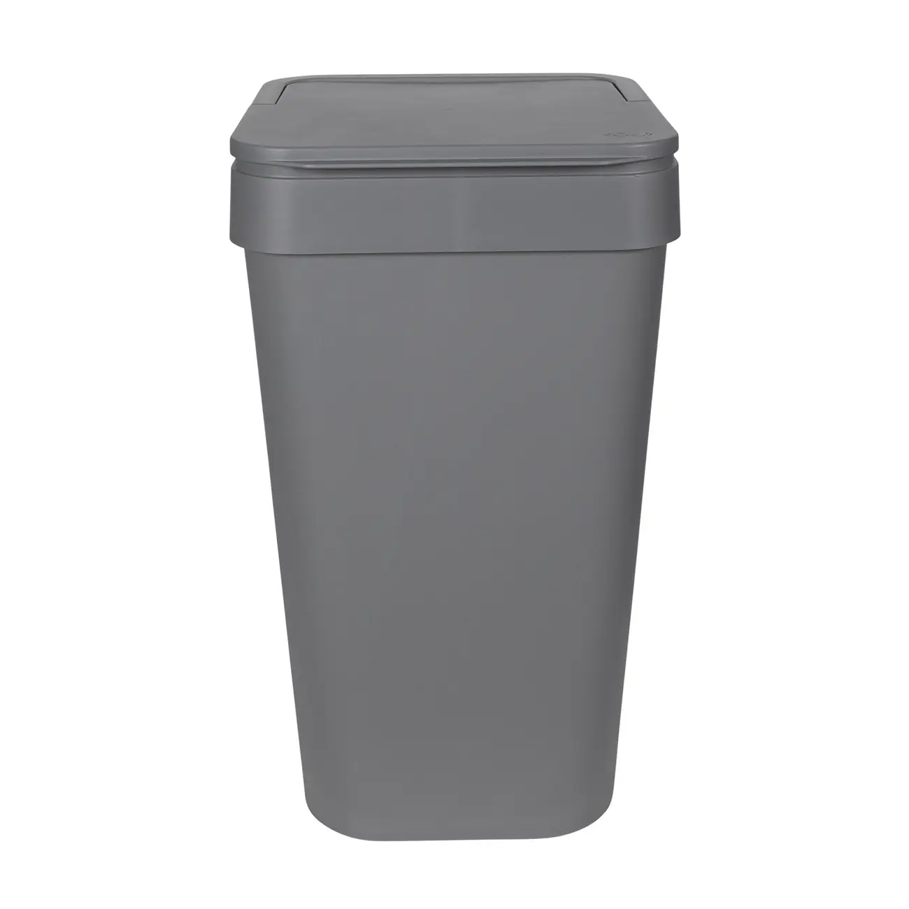 LIXEIRA 15 L FLAP - CINZA - Foto 1