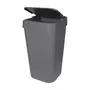 LIXEIRA 15 L FLAP - CINZA - Foto 2
