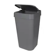 LIXEIRA 15 L FLAP - CINZA - Foto 2
