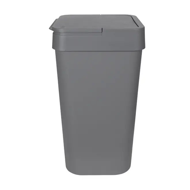 LIXEIRA 15 L FLAP - CINZA - Foto 4
