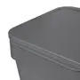 LIXEIRA 15 L FLAP - CINZA - Foto 5