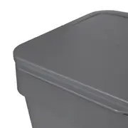 LIXEIRA 15 L FLAP - CINZA - Foto 5