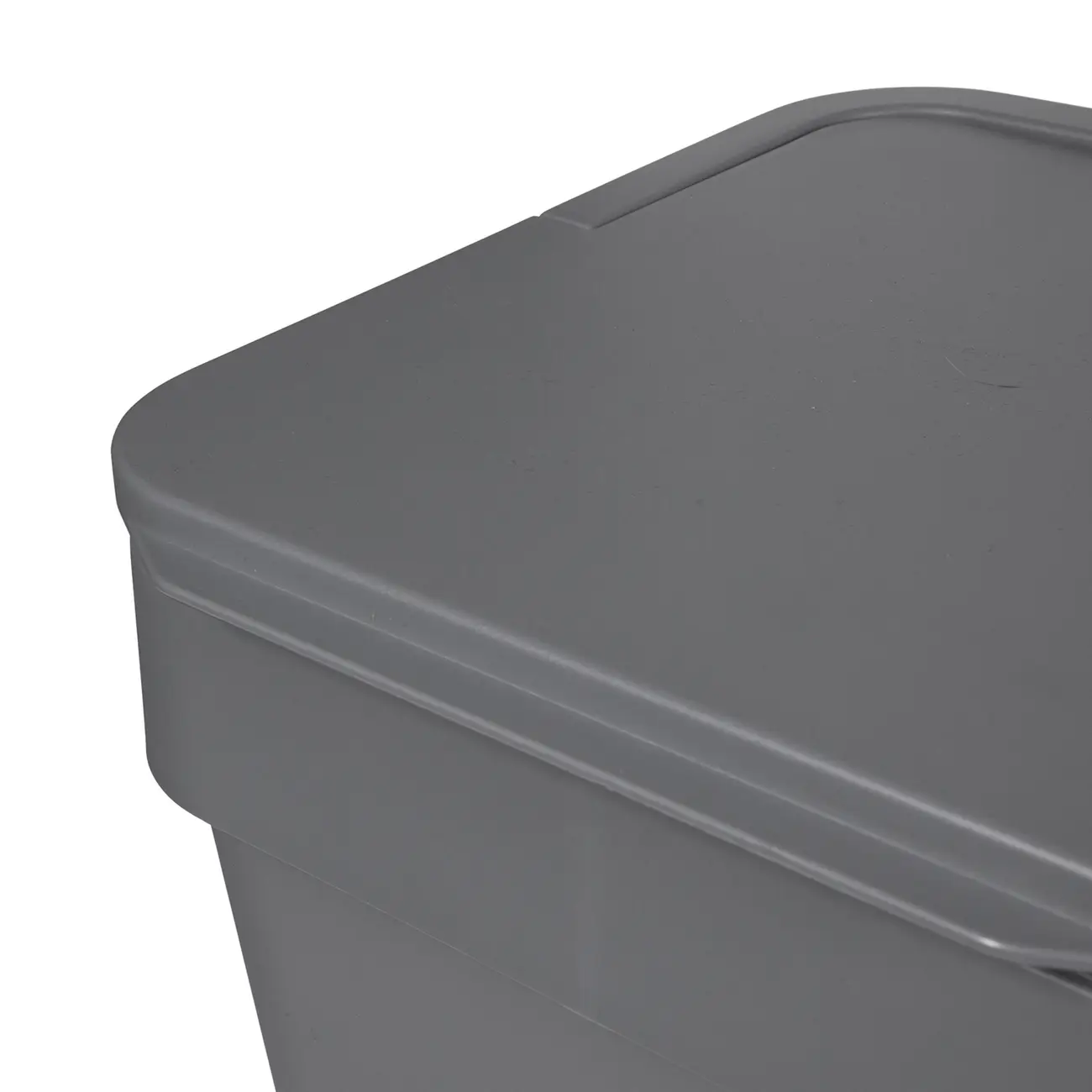 LIXEIRA 15 L FLAP - CINZA - Foto 5