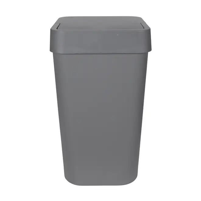 LIXEIRA 15 L FLAP - CINZA - Foto 7