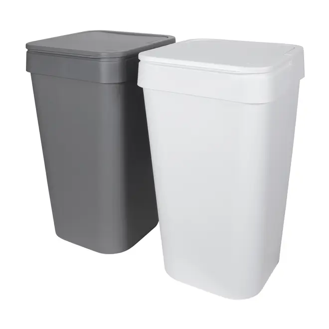 LIXEIRA 15 L FLAP - CINZA - Foto 8