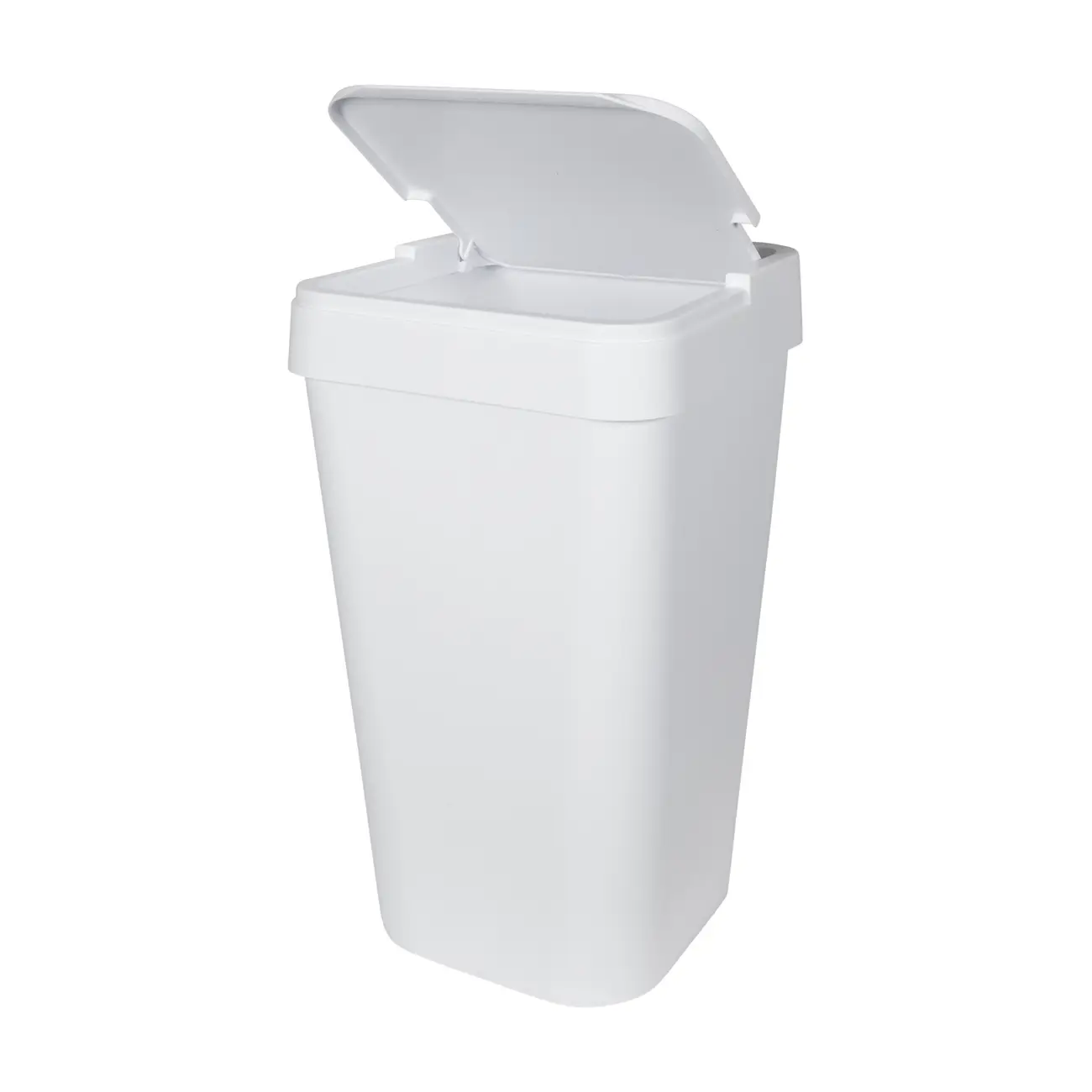 LIXEIRA 15 L FLAP - BRANCO - Foto 2