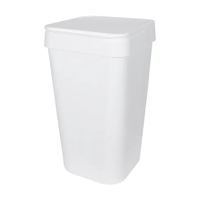 LIXEIRA 15 L FLAP - BRANCO - Foto 3