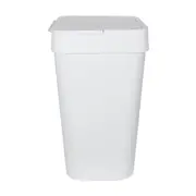 LIXEIRA 15 L FLAP - BRANCO - Foto 4
