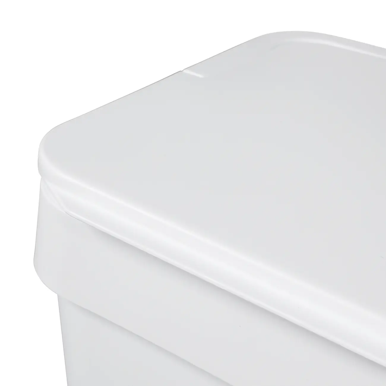 LIXEIRA 15 L FLAP - BRANCO - Foto 5