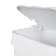 LIXEIRA 15 L FLAP - BRANCO - Foto 6