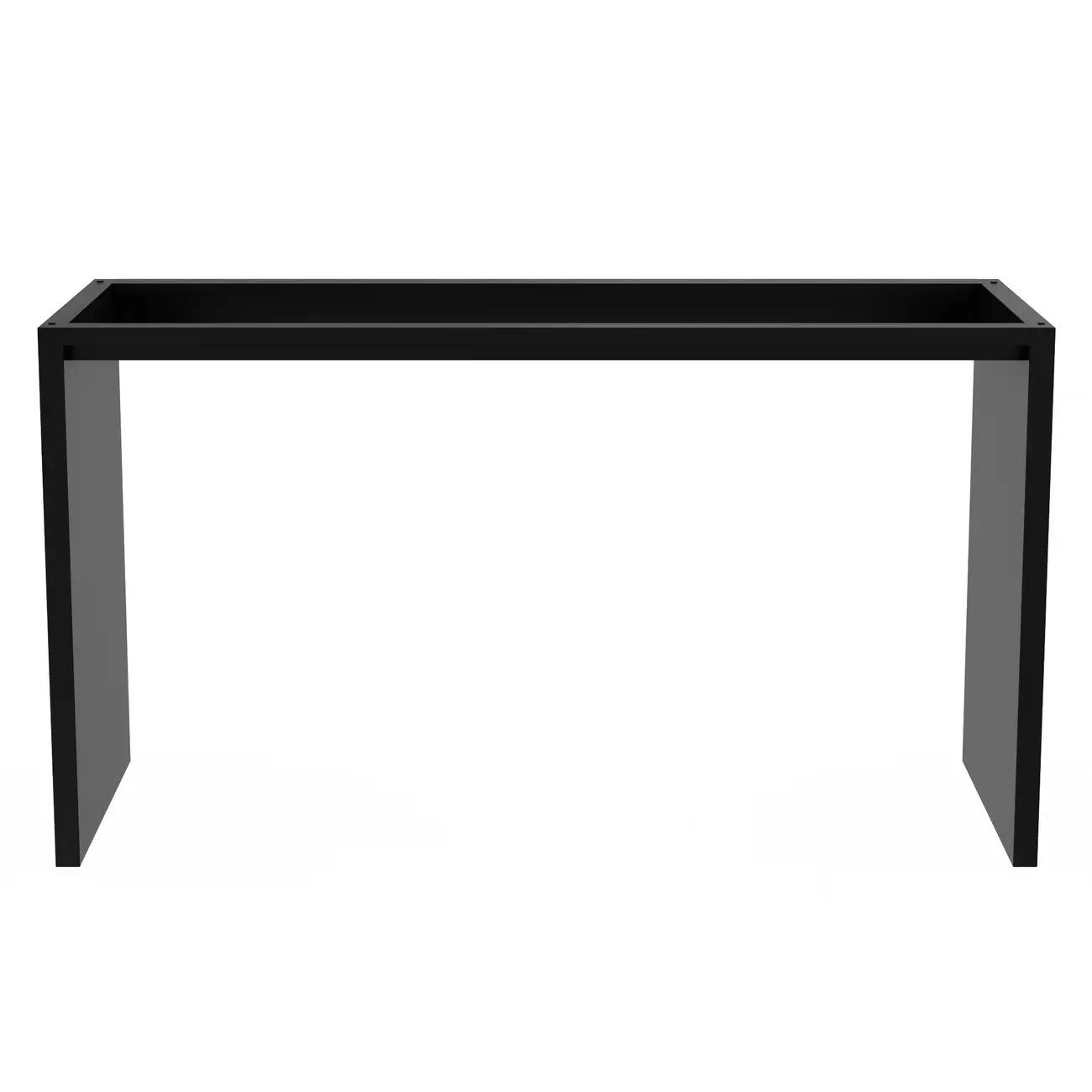 BASE DE MESA 1,40 M X 55 CM VETRO - PRETO - Foto 1