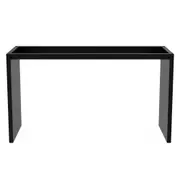 BASE DE MESA 1,40 M X 55 CM VETRO - PRETO - Foto 1