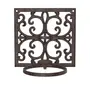 SUPORTE VASO PAREDE BEL CORTILE - CASTANHO - Foto 1