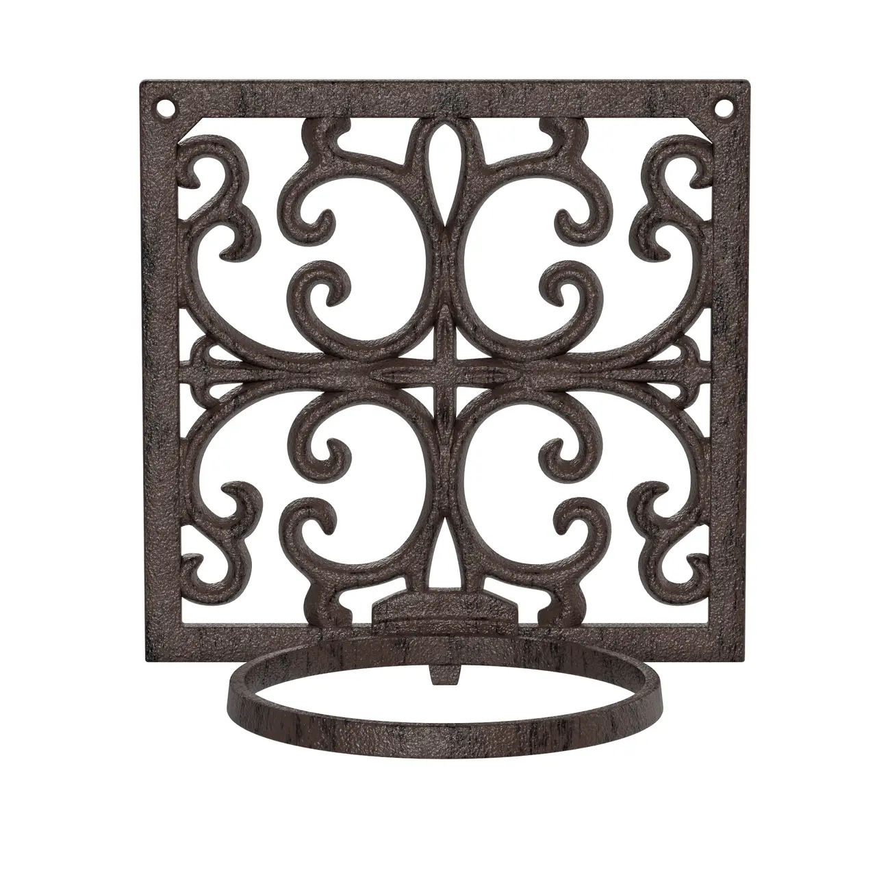 SUPORTE VASO PAREDE BEL CORTILE - CASTANHO - Foto 1