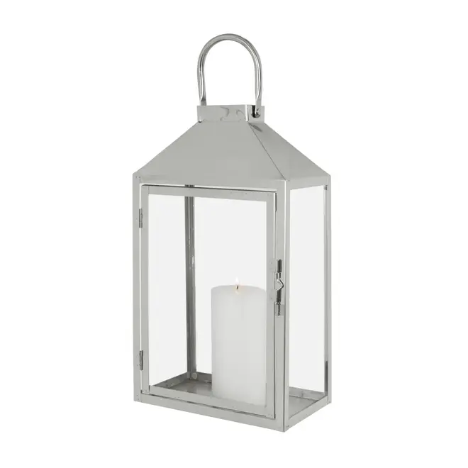 LANTERNA 38 CM BY THE SEA - INOX/INCOLOR - Foto 2