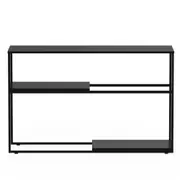 APARADOR 1,20 M X 38 CM PHINE - PRETO/PRETO - Foto 1