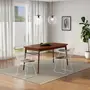 MESA DE JANTAR EXTENSÍVEL 1,36 M/1,76 M X 90 CM OREGON - NOZES - Foto 16