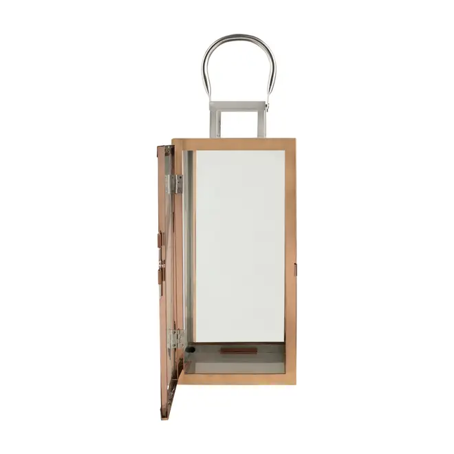 LANTERNA 37 CM CABIN - COBRE/INCOLOR - Foto 3