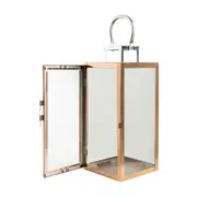 LANTERNA 37 CM CABIN - COBRE/INCOLOR - Foto 4