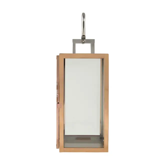 LANTERNA 37 CM CABIN - COBRE/INCOLOR - Foto 5