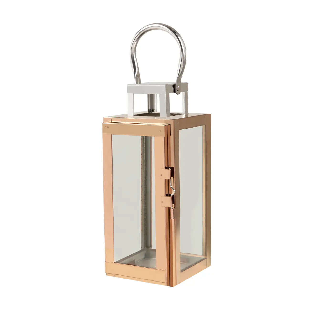 LANTERNA 28 CM CABIN - COBRE/INCOLOR - Foto 2