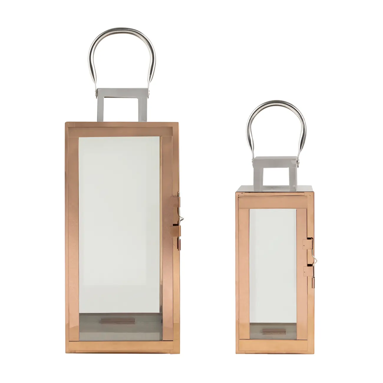 LANTERNA 28 CM CABIN - COBRE/INCOLOR - Foto 6