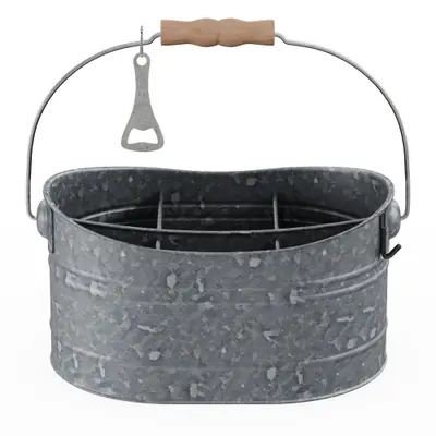 PORTA-GARRAFAS PARA 6 COM ABRIDOR BRASOV